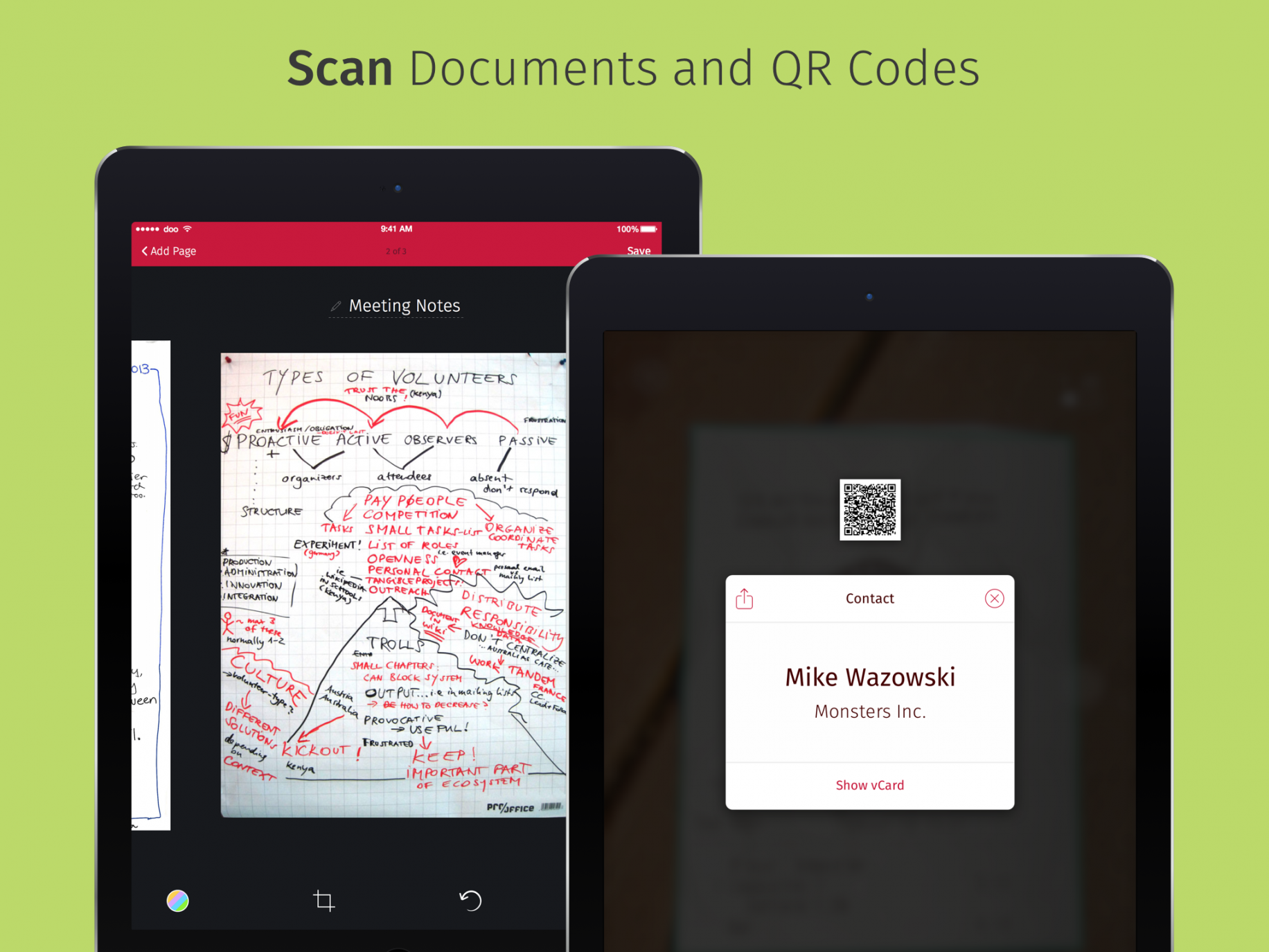 Scan Marbot Scanbot 2.0 brings iPad support and smart QR code scanner