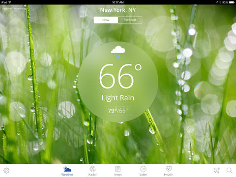 The Weather Channel 4.0 for iPad (Screenshot 002)