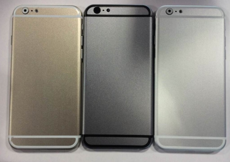 iPhone 6 mockups (gold, gray, silver)