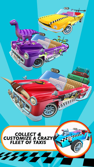 Crazy Taxi City Rush 10 for iOS (iPhone screenshot 004)