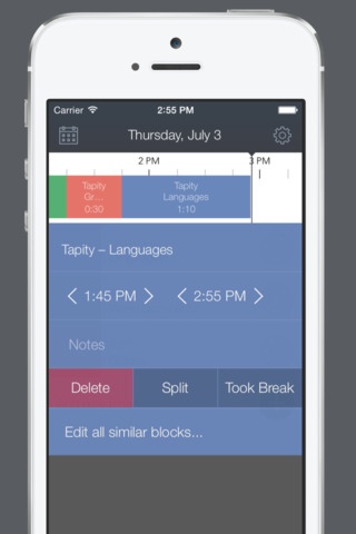 Hours 1.0 for iOS (iPhone screenshot 007)