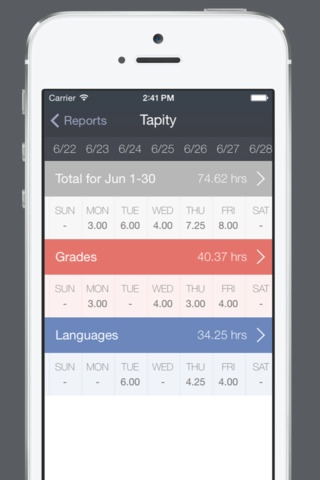 Hours 1.0 for iOS (iPhone screenshot 010)