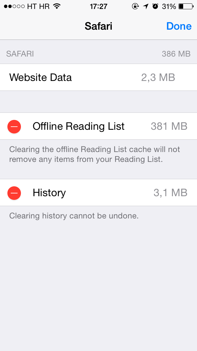 Safari Reading List (clearing cache 004)