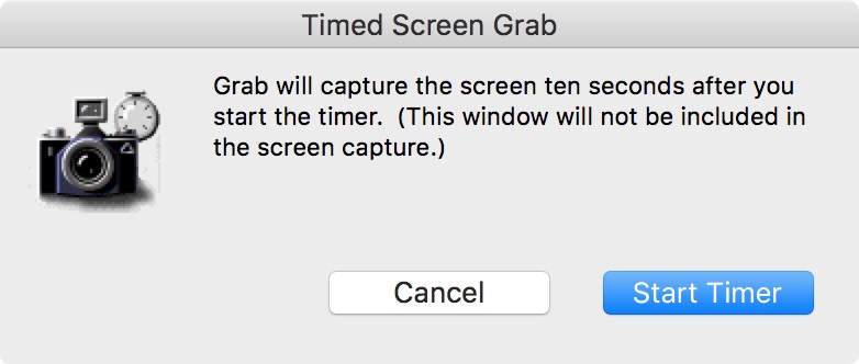 Timed Screen Grab