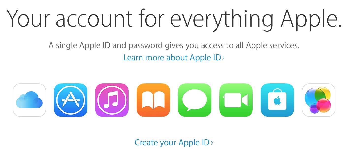 apple ID website