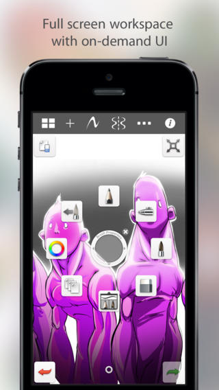 SketchBook Mobile 2.9.1 (iPhone screenshot 001)