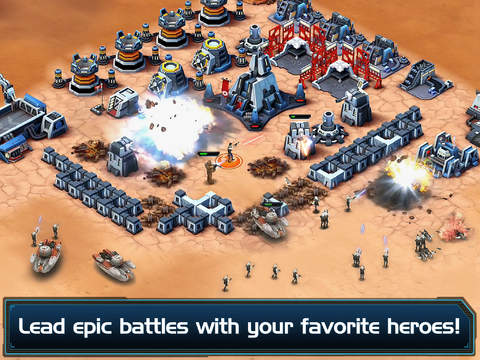Star Wars - Commander 2.0.2 for iOS (iPad screenshot 002)