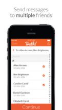 Truth lets you send anonymous text messages to your contacts