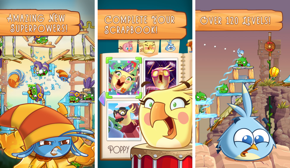 Angry Birds Stella 1.0 for iOS (iPhone screenshot 002)