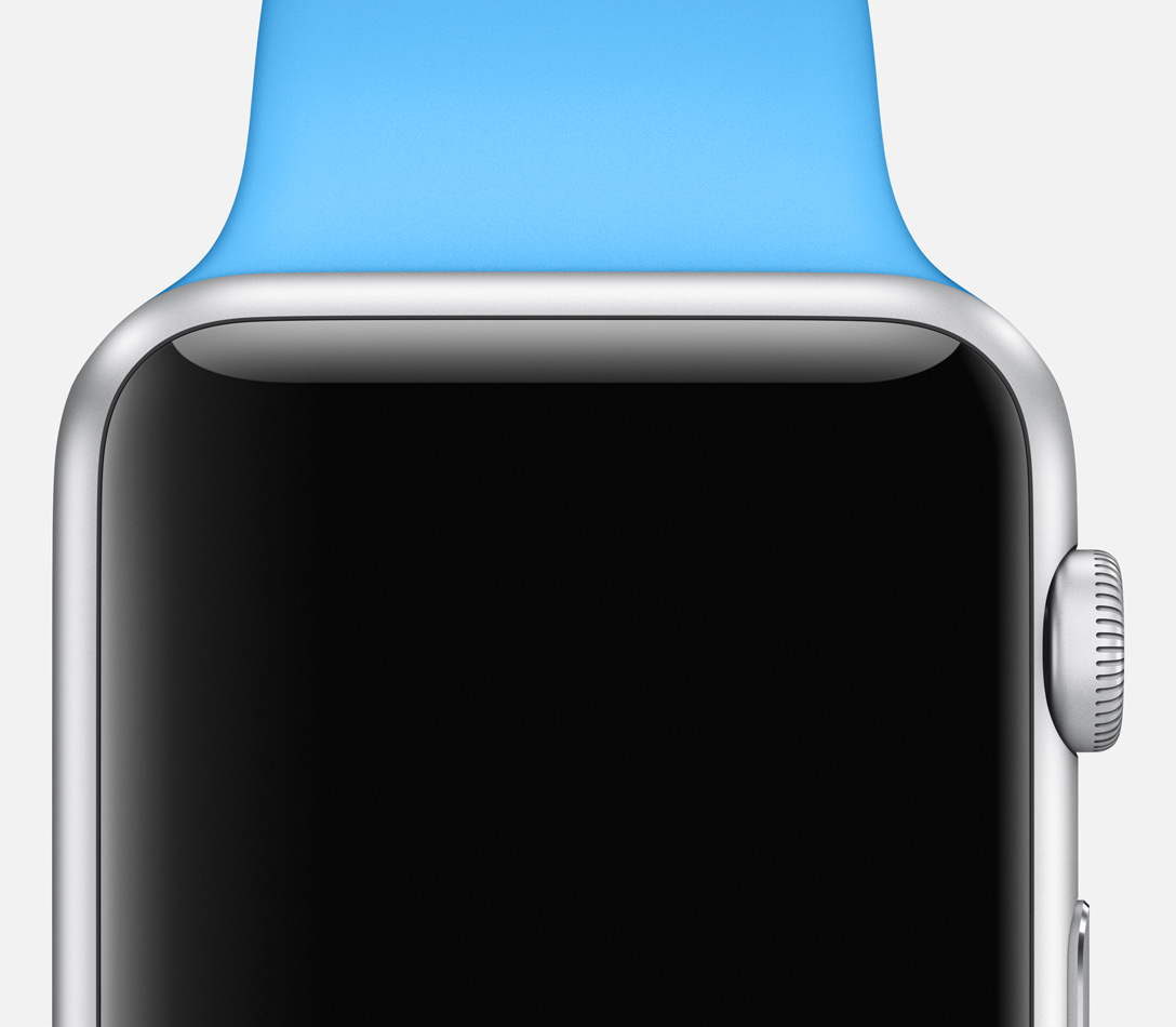 Apple Watch blue band
