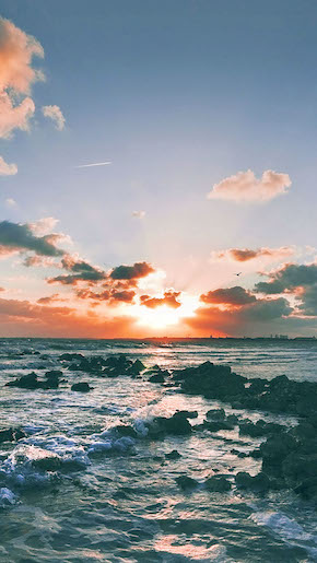 Ocean Sunset Wallpaper iPhone 6 preview