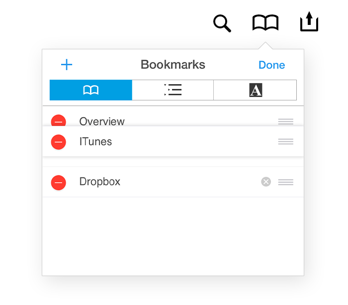 PDF Expert 5.2 for iOS (Bookmarks 001)