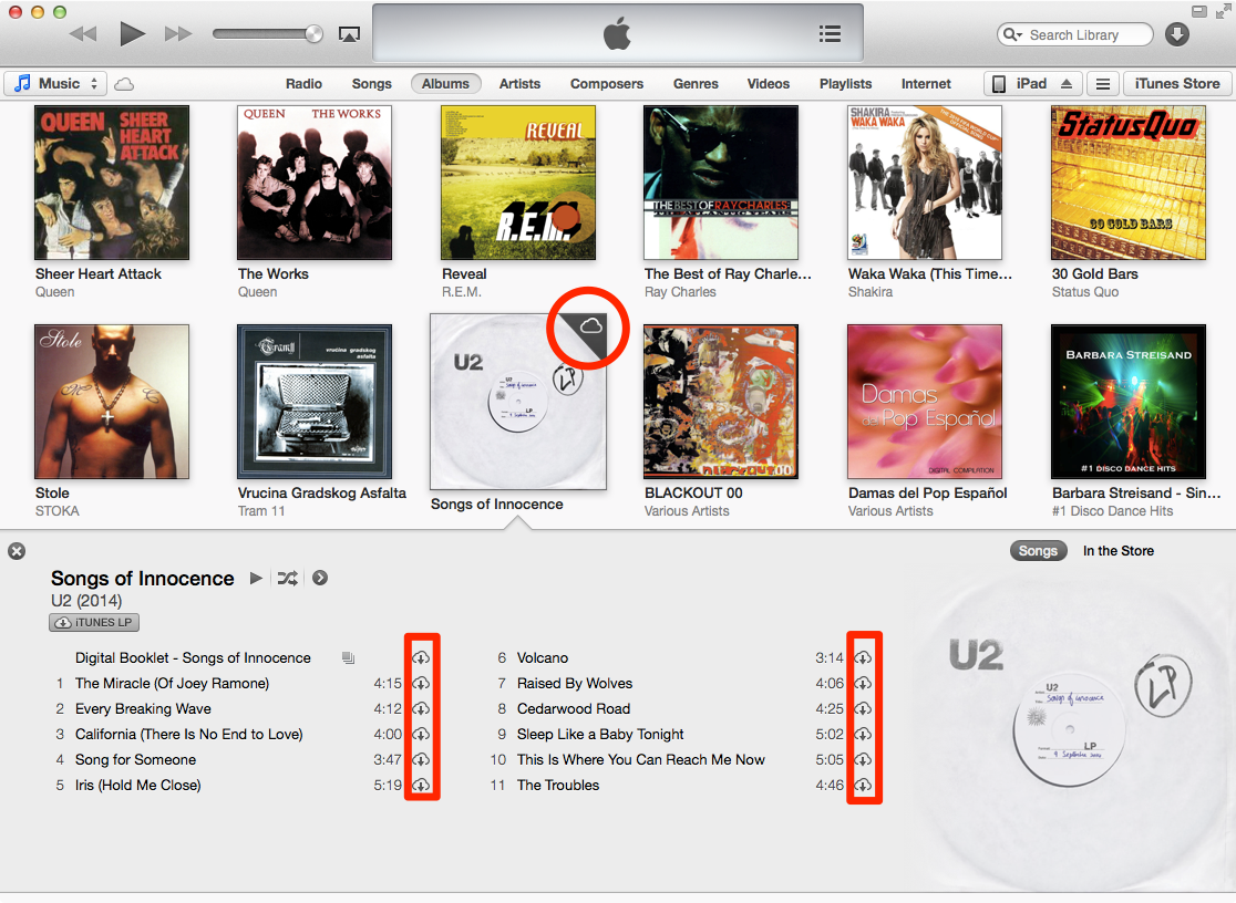 U2 free album on iTunes (image 002)