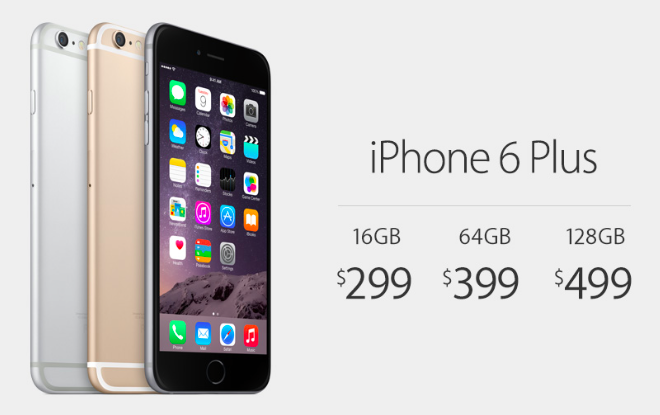 iPhone 6 Plus price