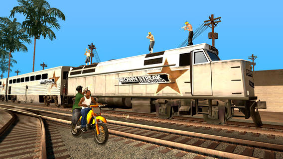 Grand Theft Auto San Andreas 1.04 for iOS (iPhone screenshot 002)