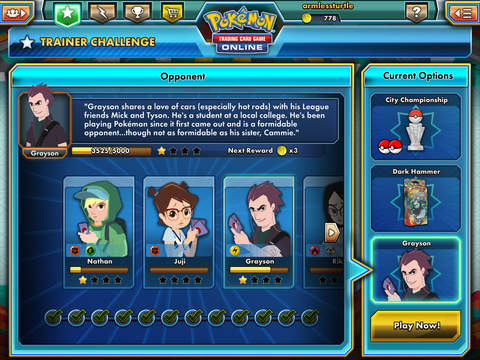Pokemon TCG Online for iOS (iPad screenshot 003)