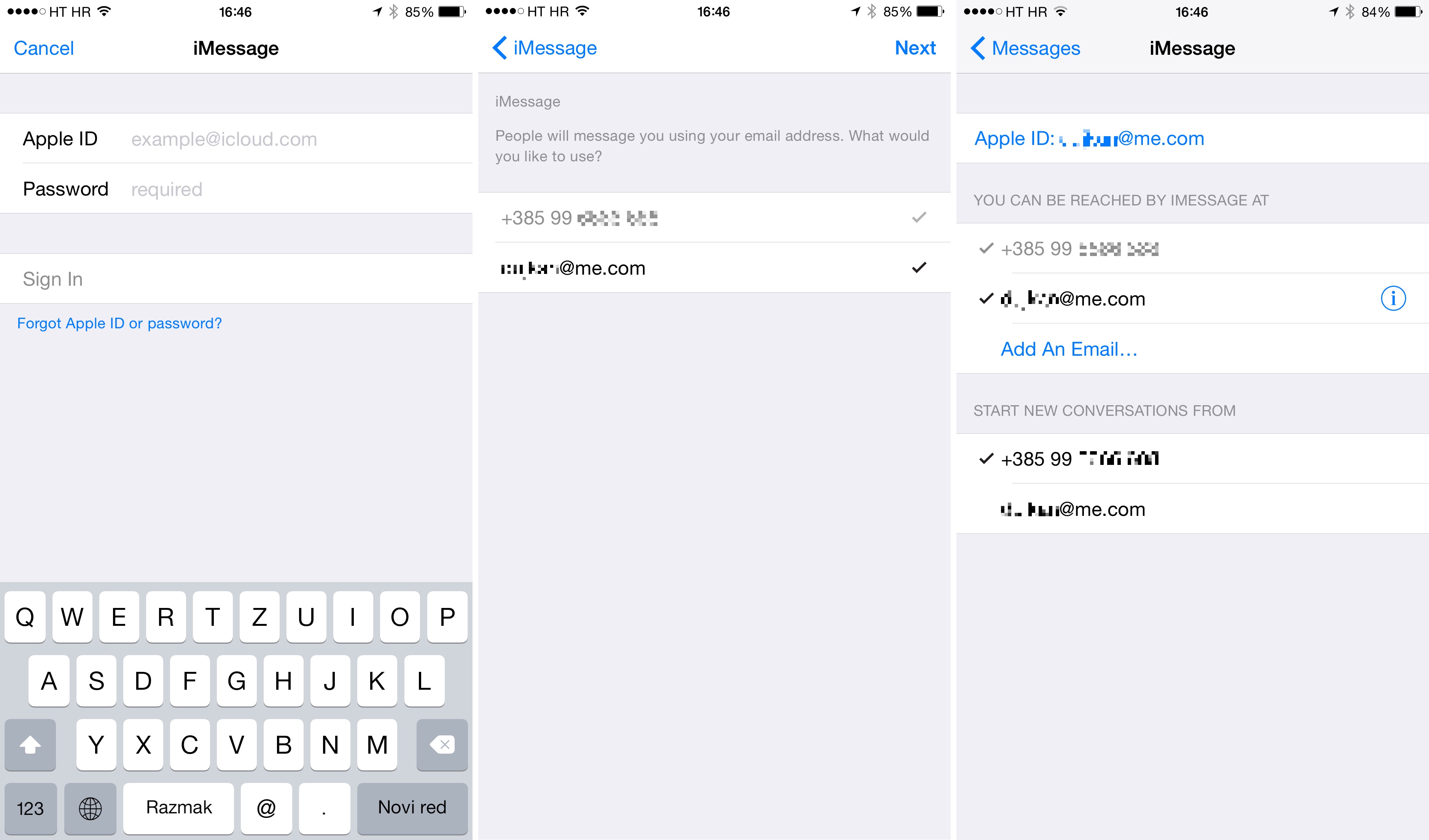 iOS 8 (Messages, Text Message Forwarding 003)
