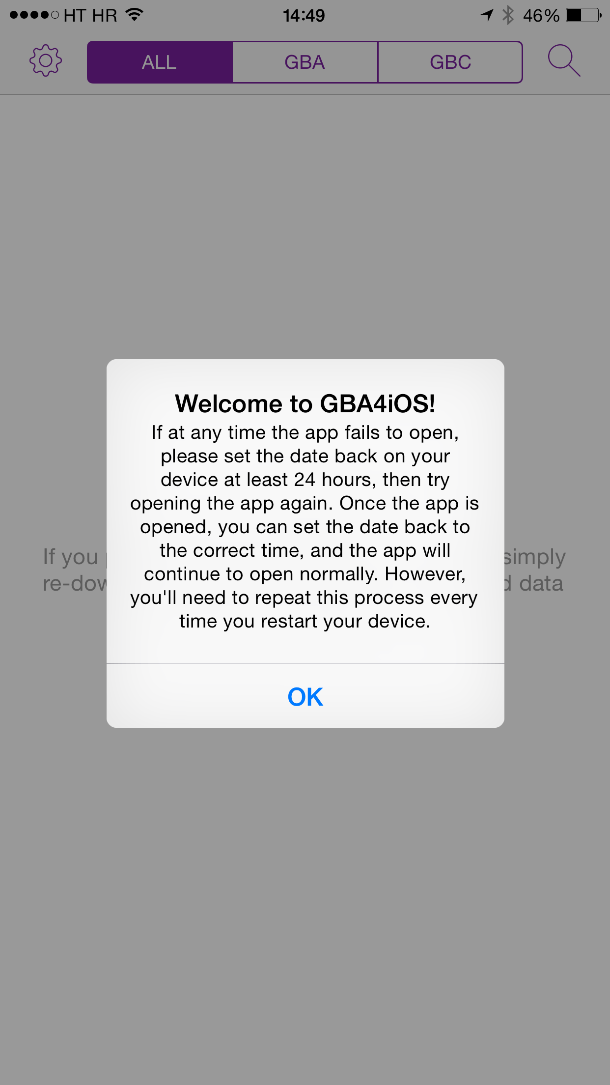 Gba4iOS (iPhone screenshot 003)