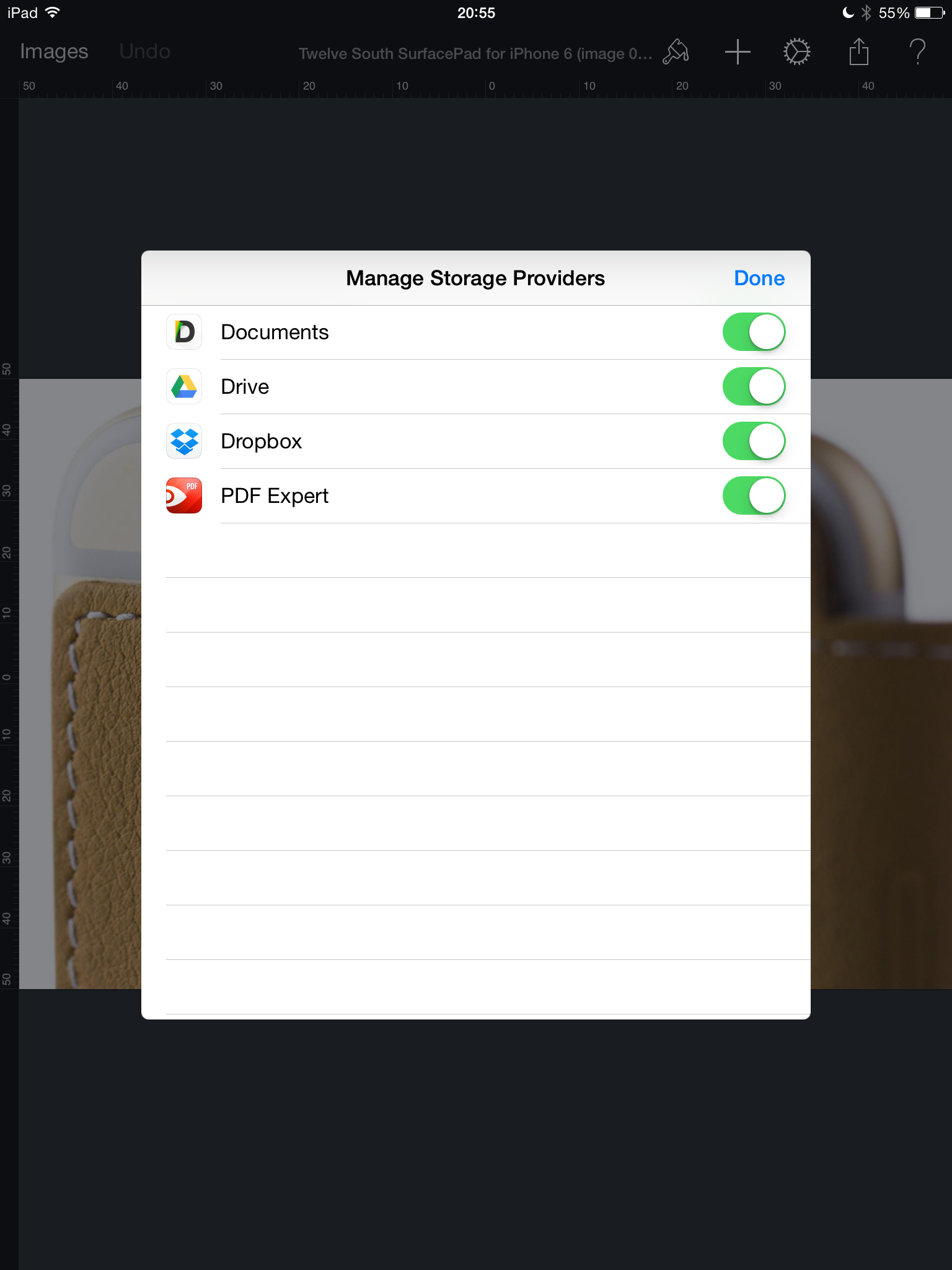 Google Drive 3.3 for iOS (iPad screenshot 002)