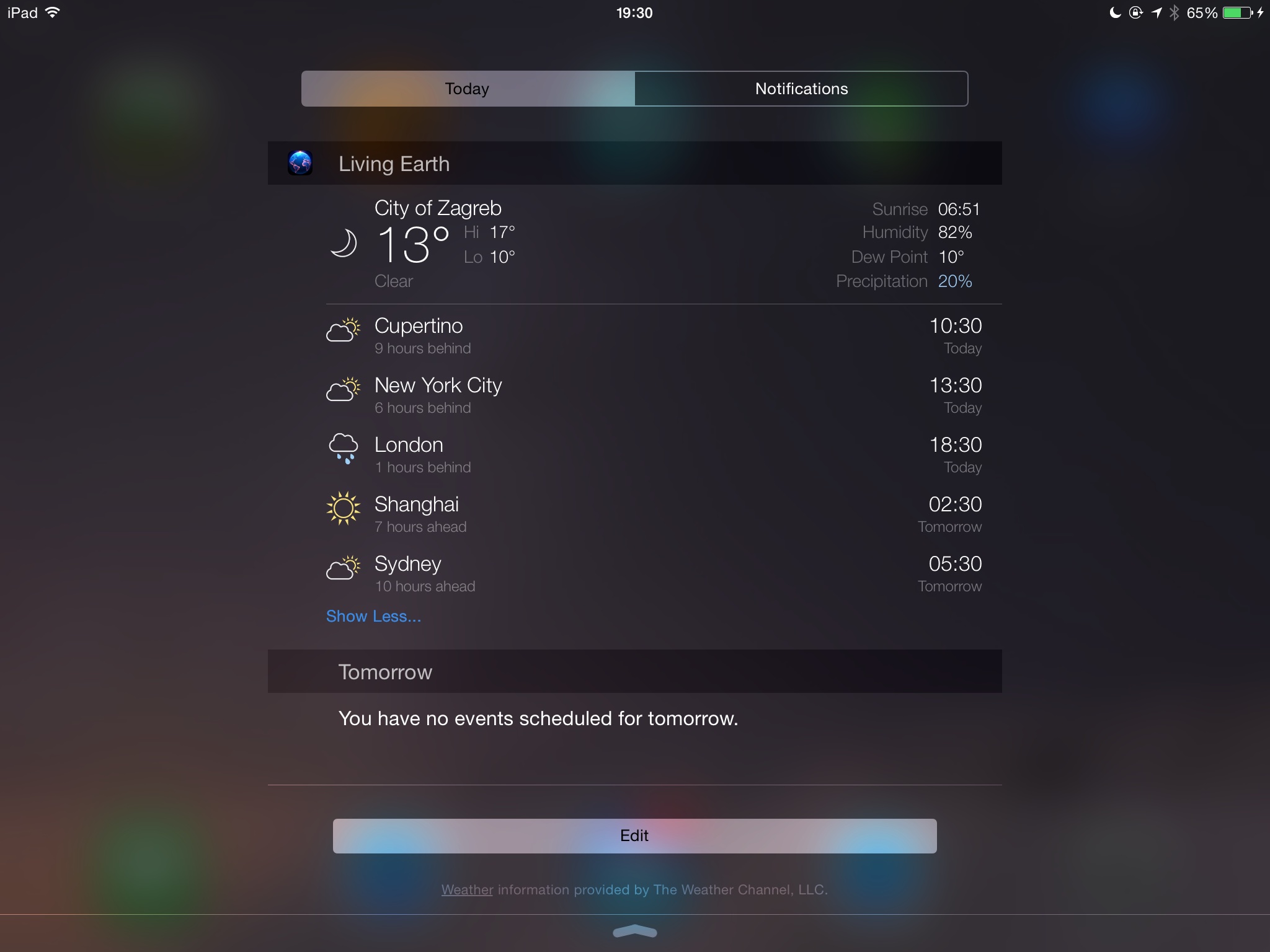 Lioving Earth 3.5 for iOS (iPad screenshot 003)