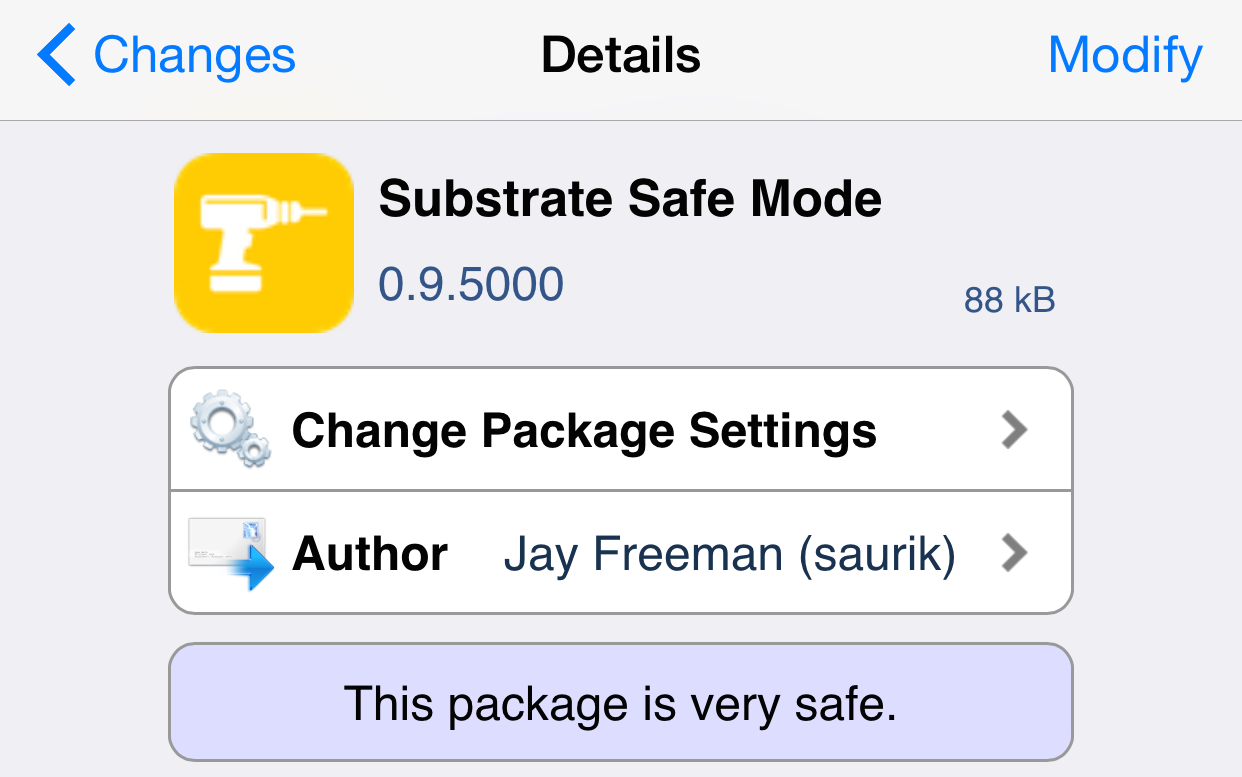 Substrate Safe Mode