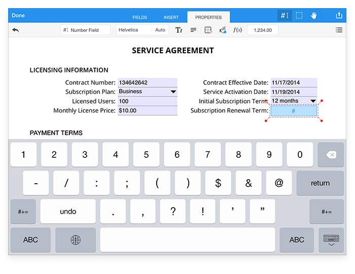 PDF Office 1.0 for iOS Create