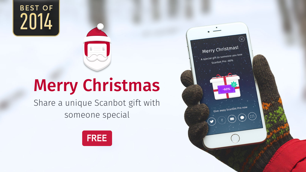 Scanbot Christmas 2014 promo
