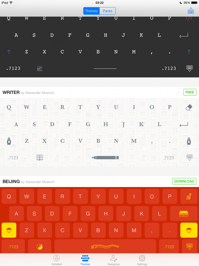 Ios Keyboard App Icon Themeboard review: iOS 8 keyboard with gorgeous themes, unique Emoji ...