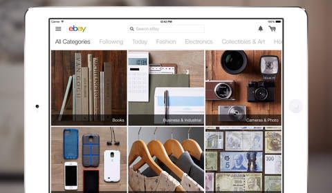 eBay 3.4 for iOS iPad screenshot 002
