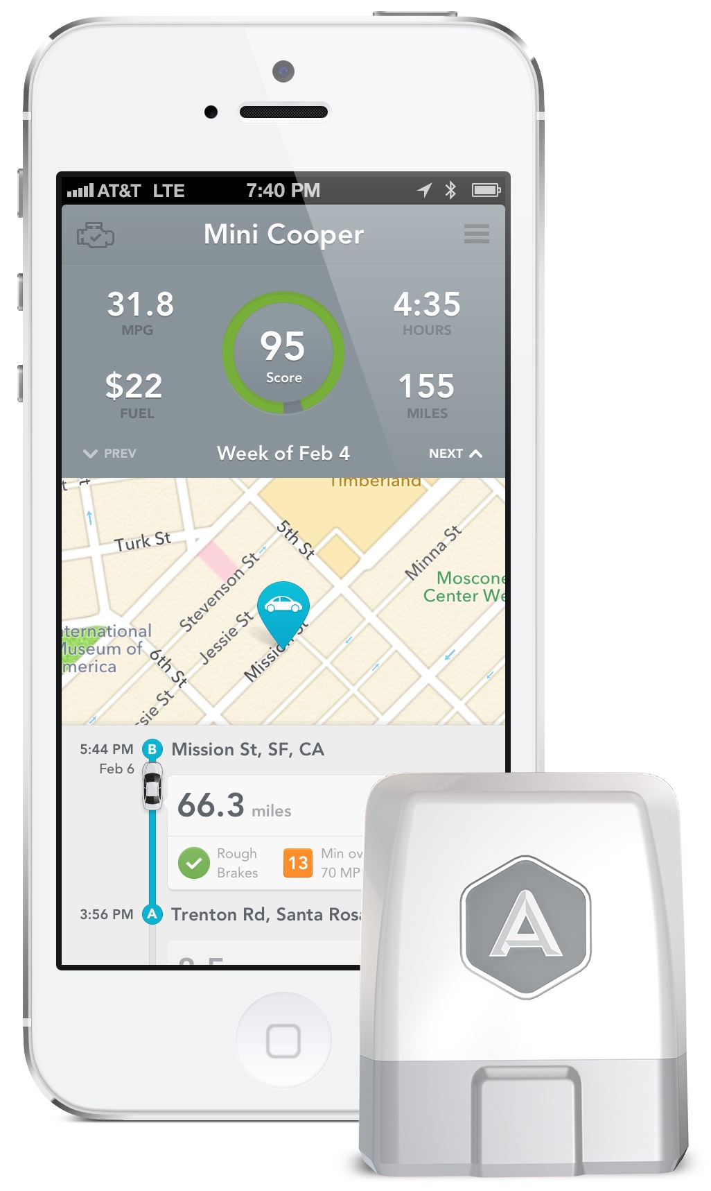 Automatic smart driving assistant Nest integration