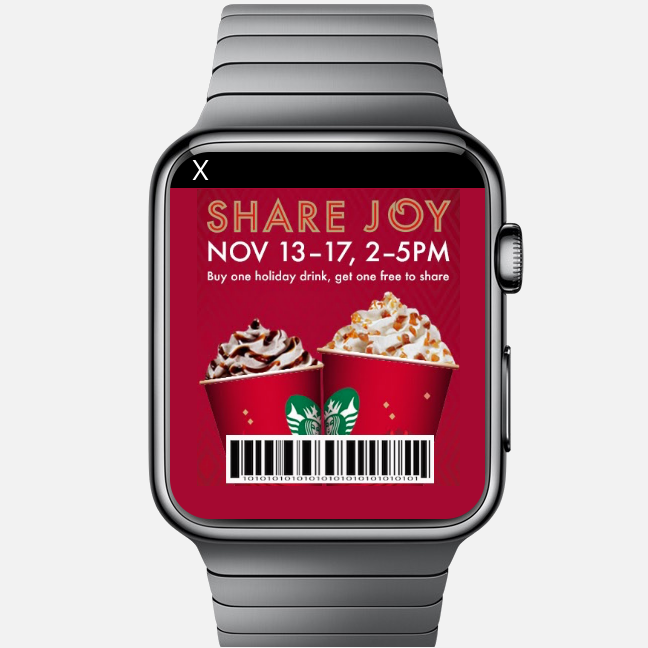 TapSense Apple Watch ads