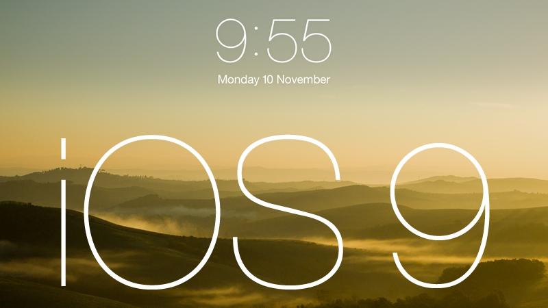 iOS 9 Lock screen mockup 001