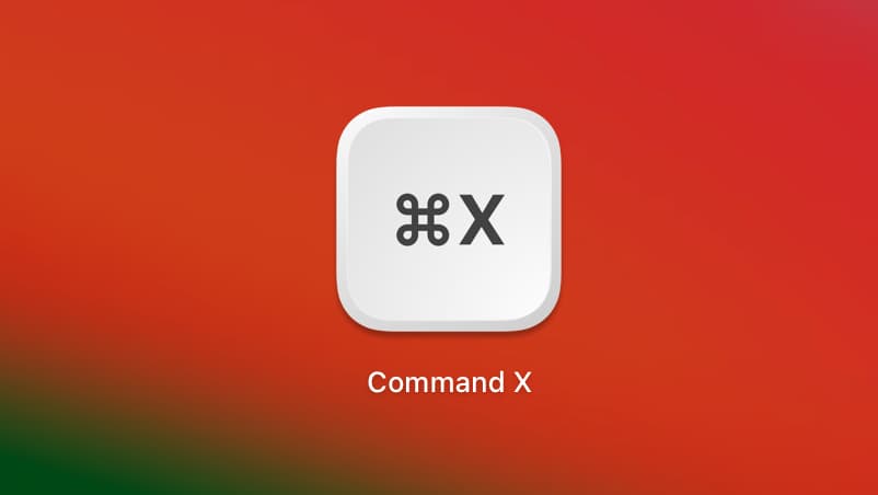 Command X app on Mac