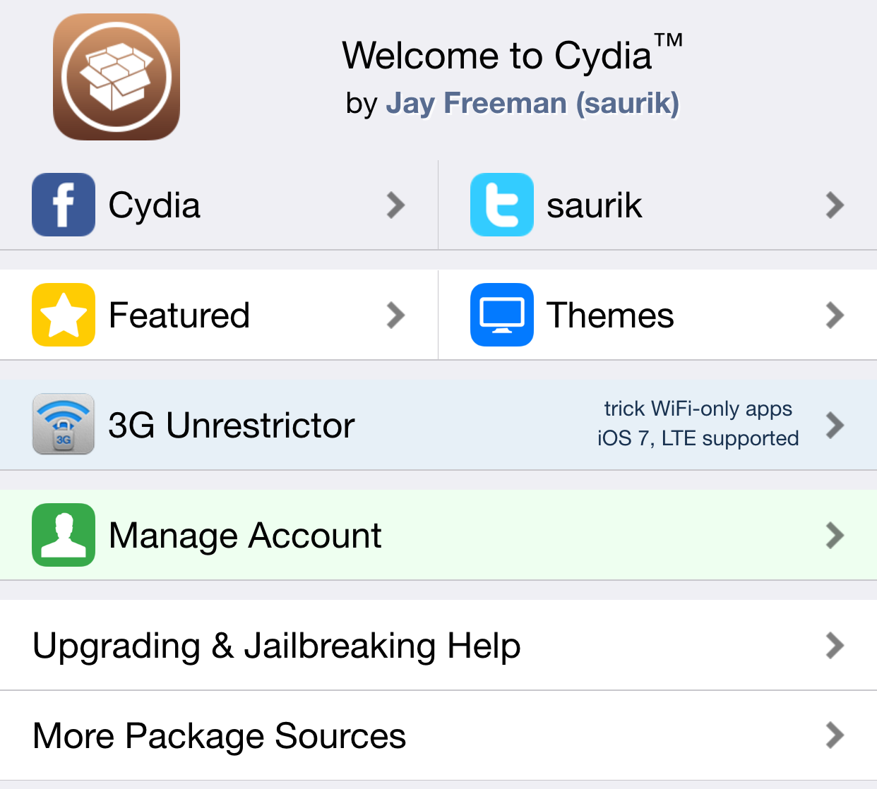 Cydia Update