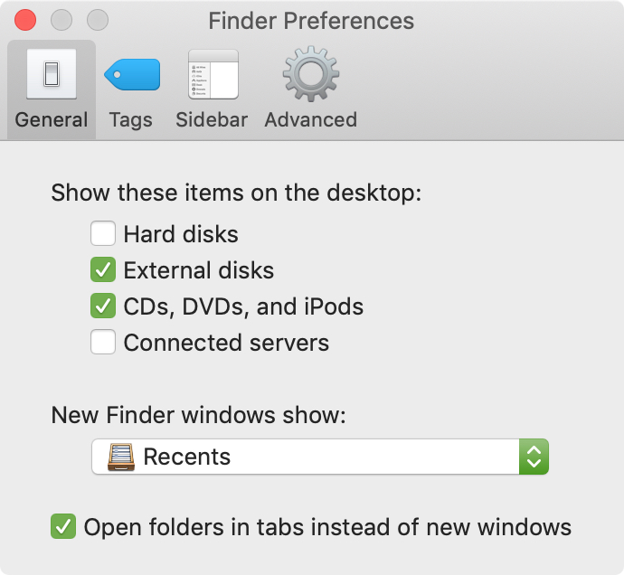 Finder Preferences Change Default Folder