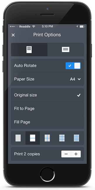Readdle Printer Pro iPhone screenshot 002