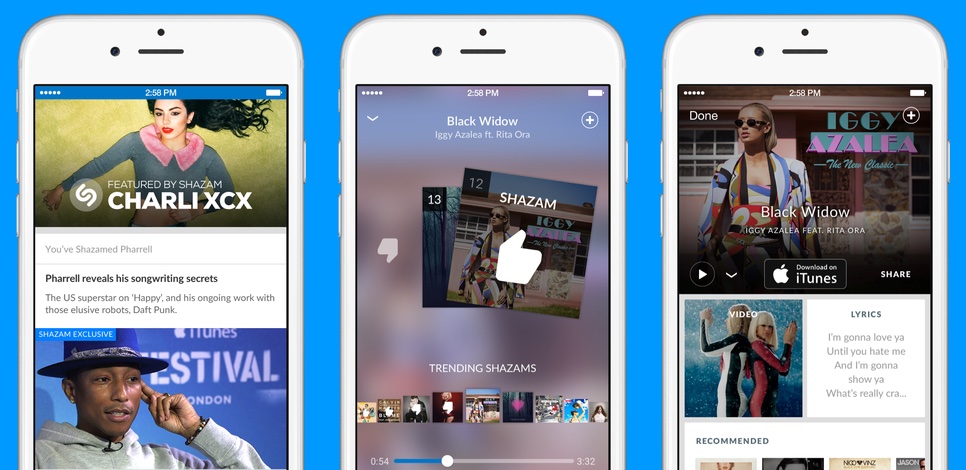 Shazam 8.3 for iOS iPhone screenshot 002