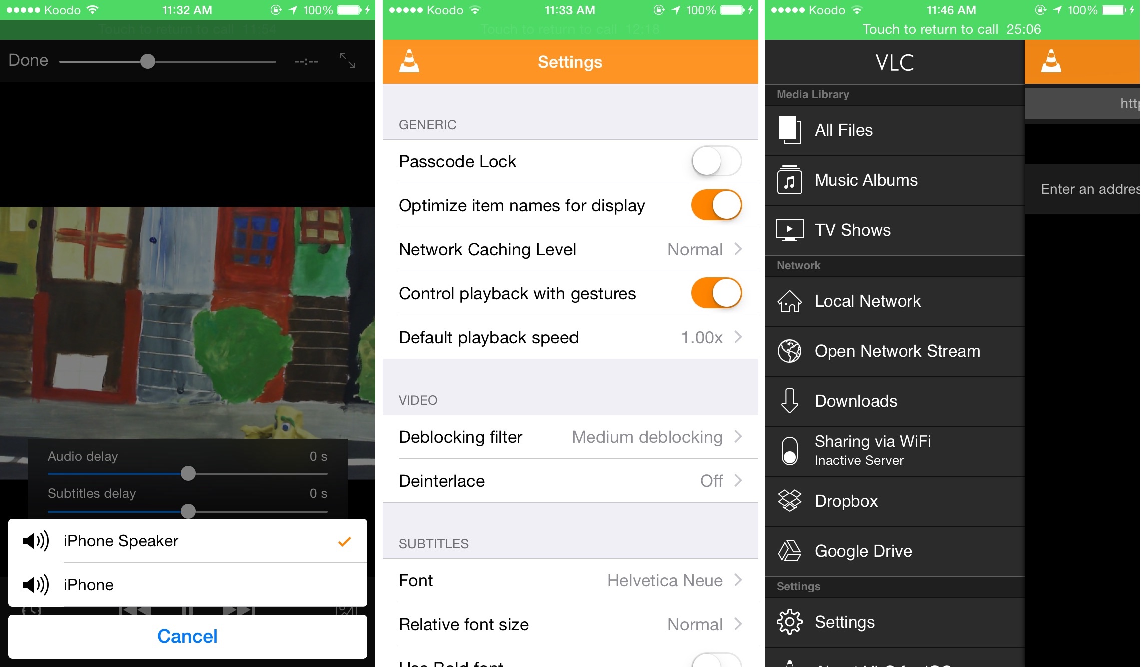 VLC 2.4.1 for iOS iPhone screenshot 19