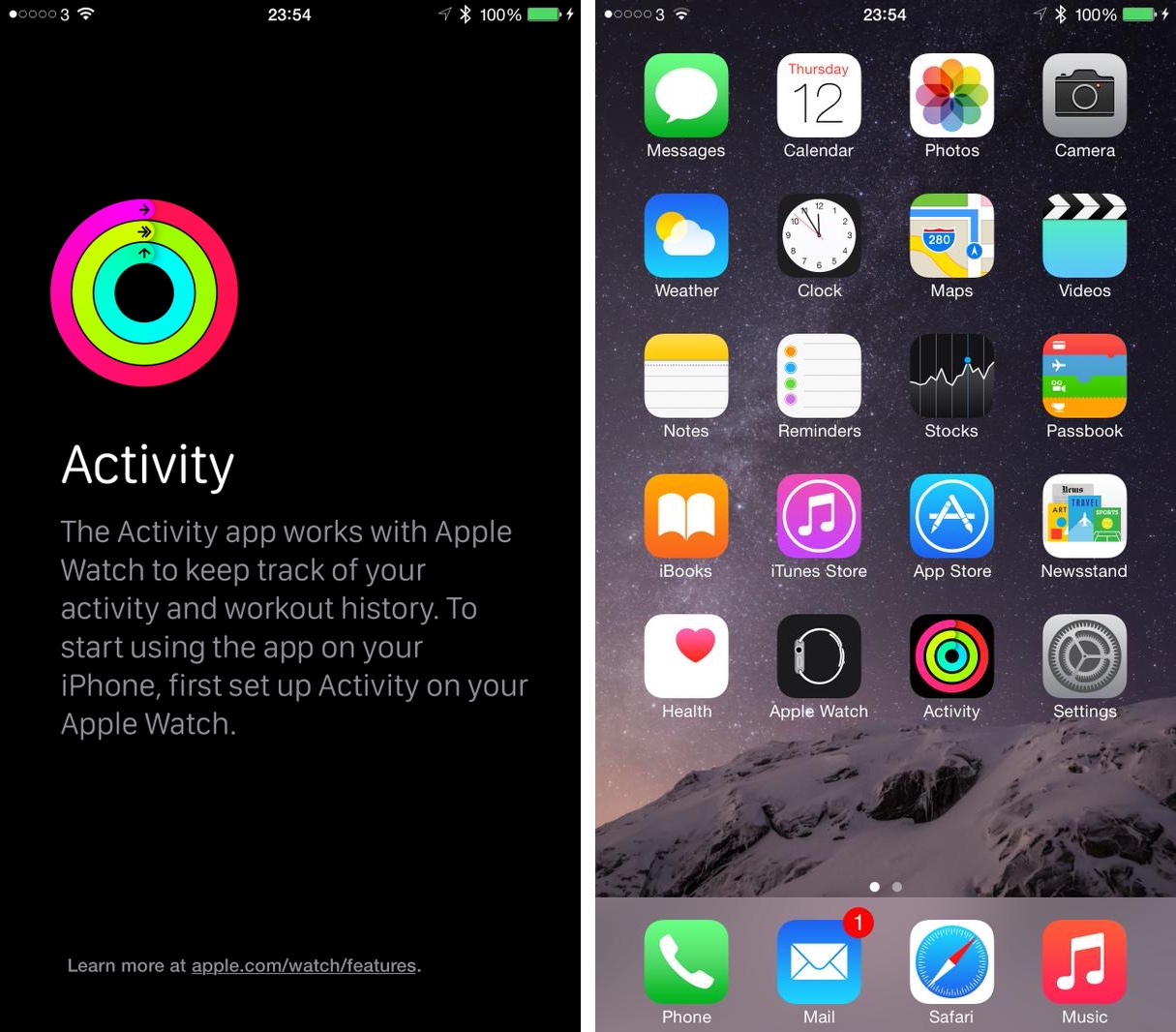 Actvitiy 1.0 for iOS iPhone screenshot 001