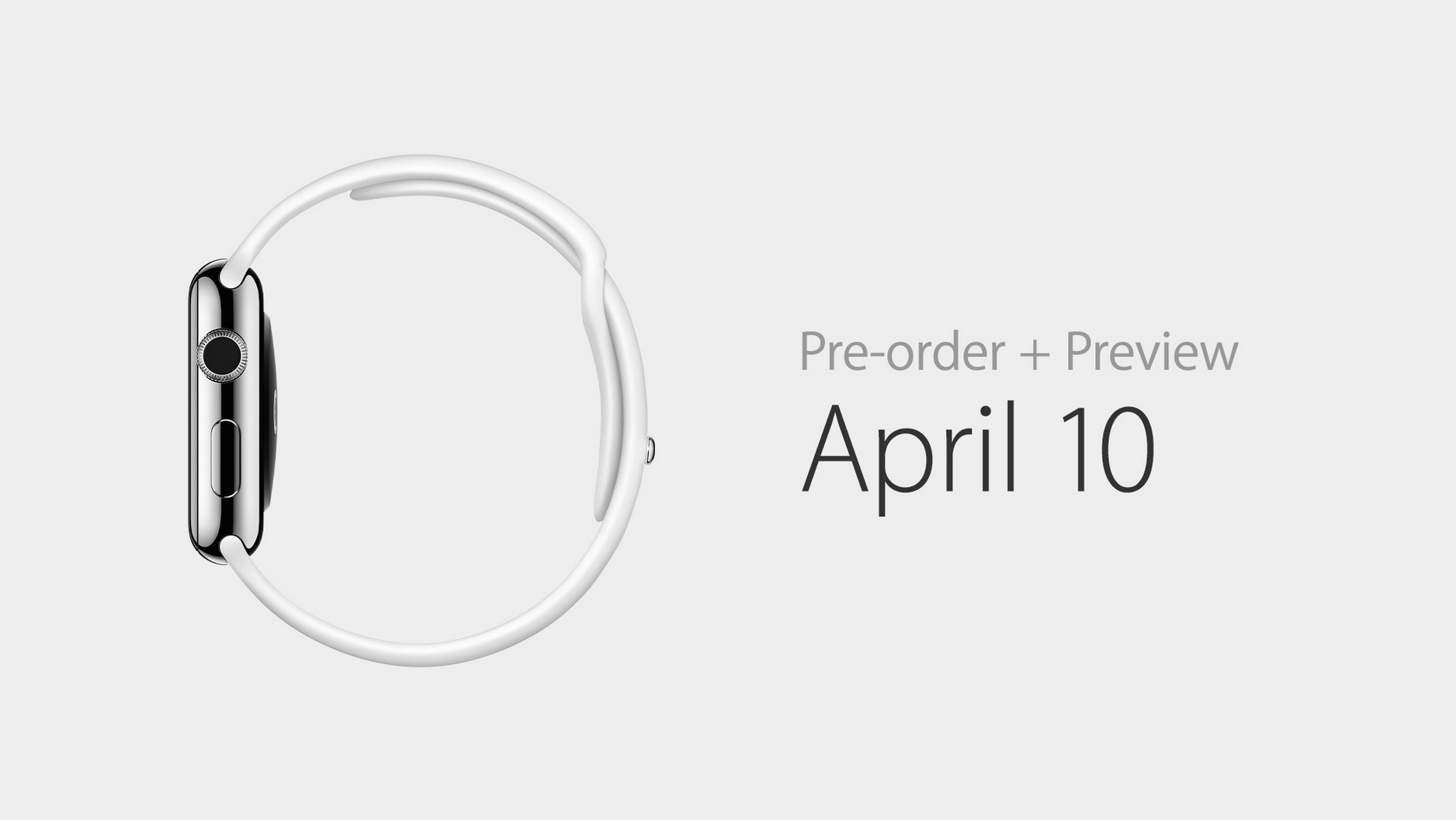 Apple Watch pre-order