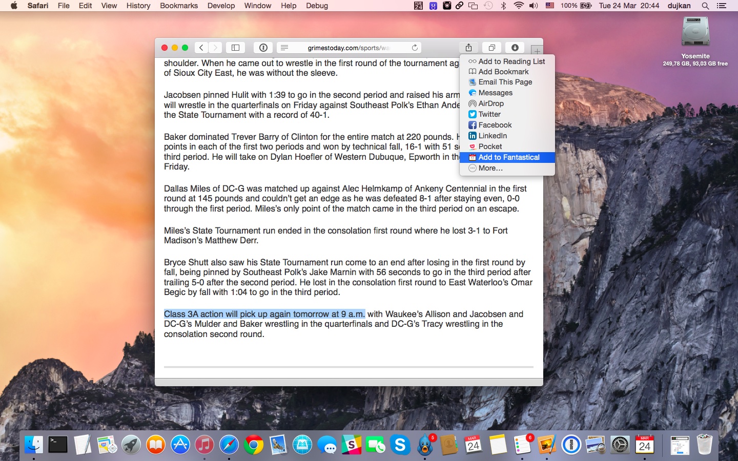 Fantastical 2 for OS X Mac screenshot 011