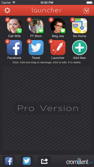 Launcher 1.1 for iOS iPhone screenshot 002