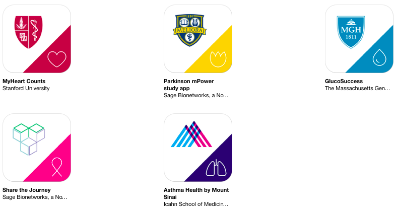 ResearchKit apps