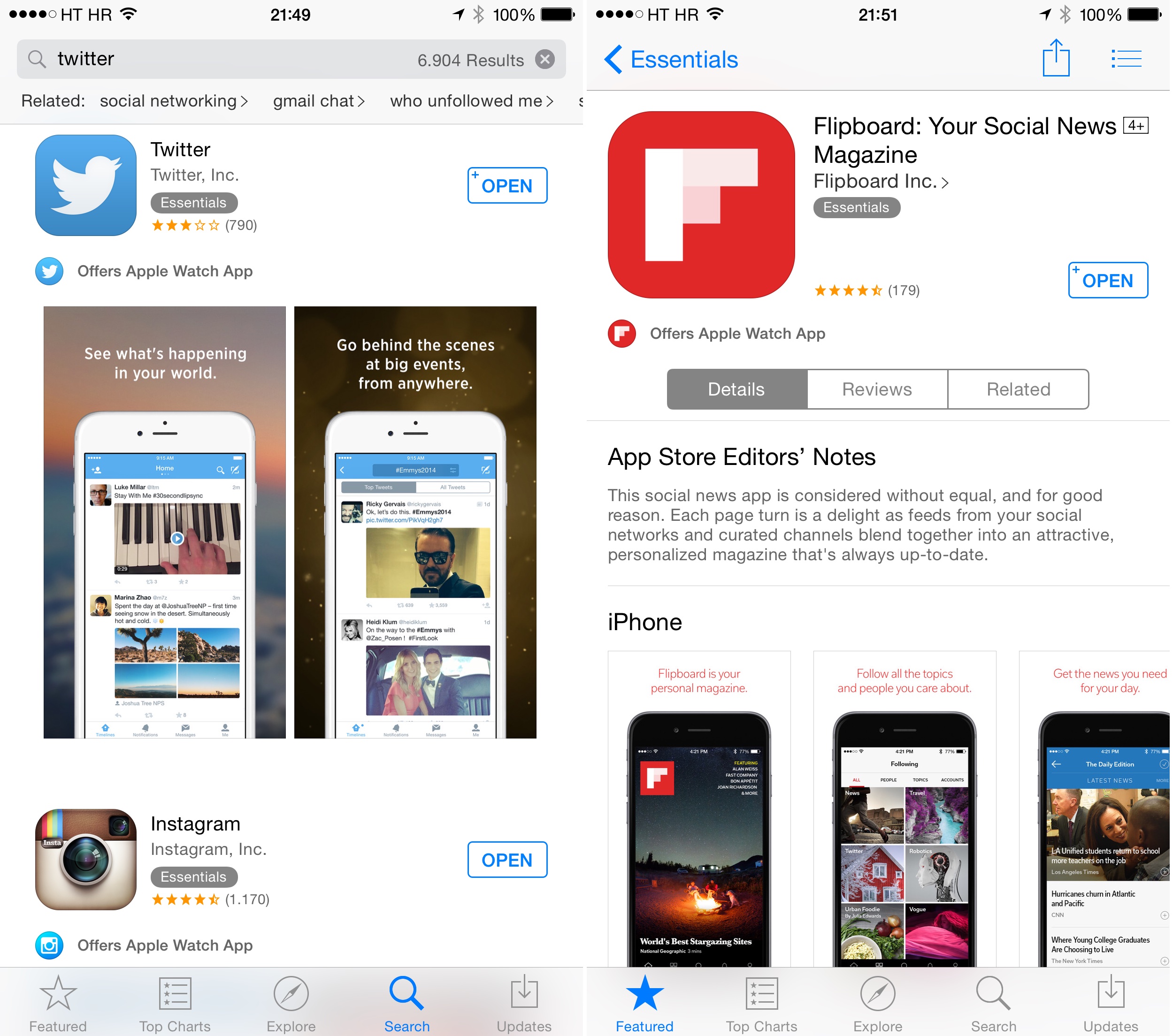 App Store Offers Apple Watch App iPhone screenshot 002