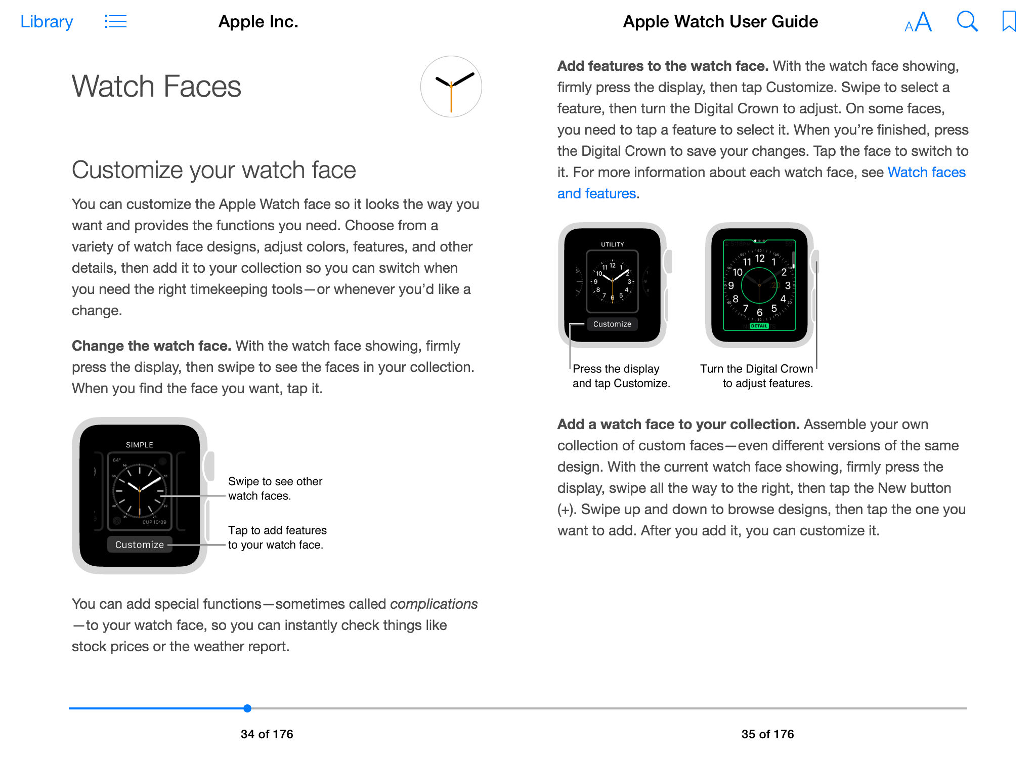 Apple Watch User Guide iBook screenshot 002