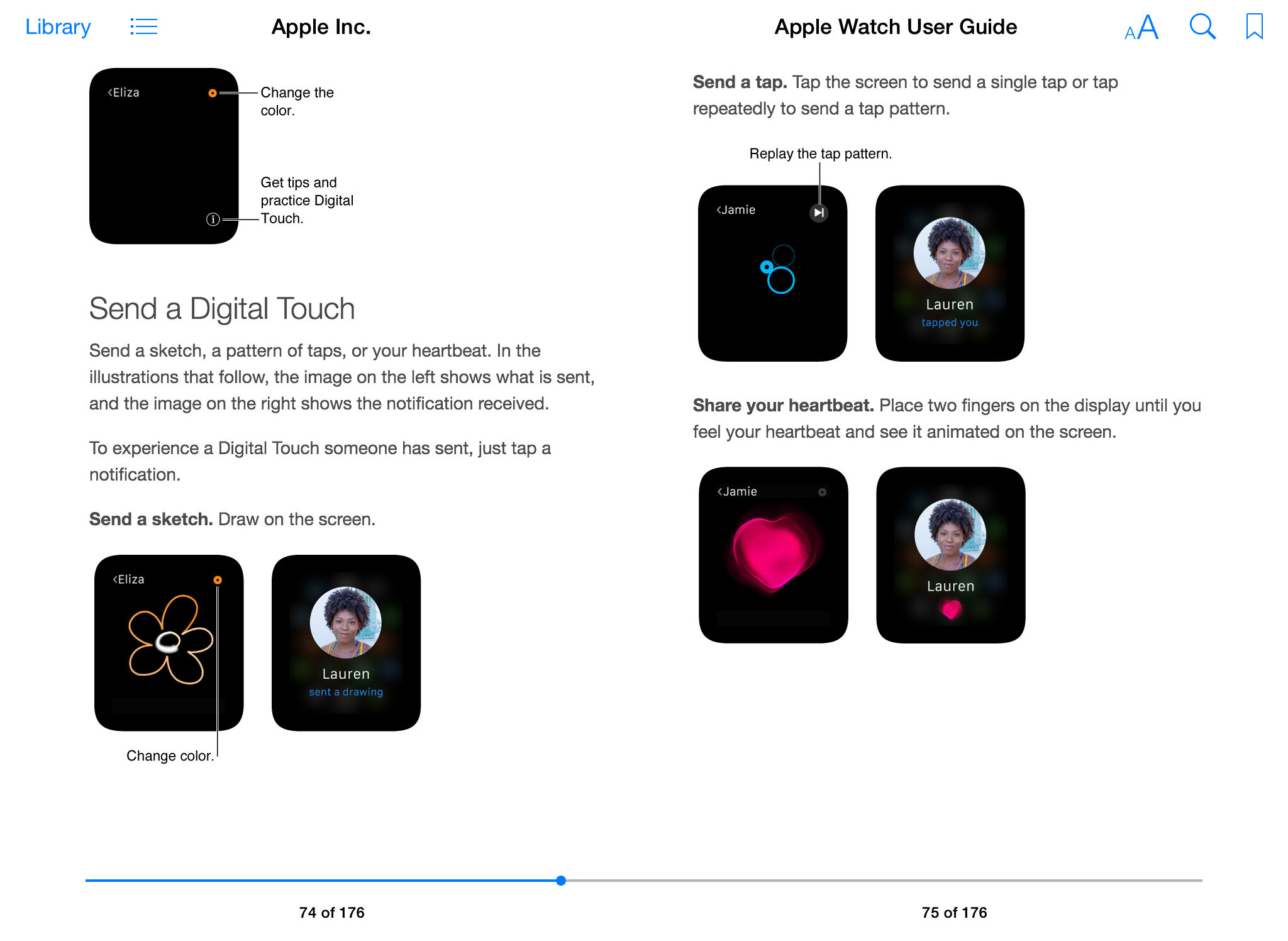 Apple Watch User Guide iBook screenshot 004