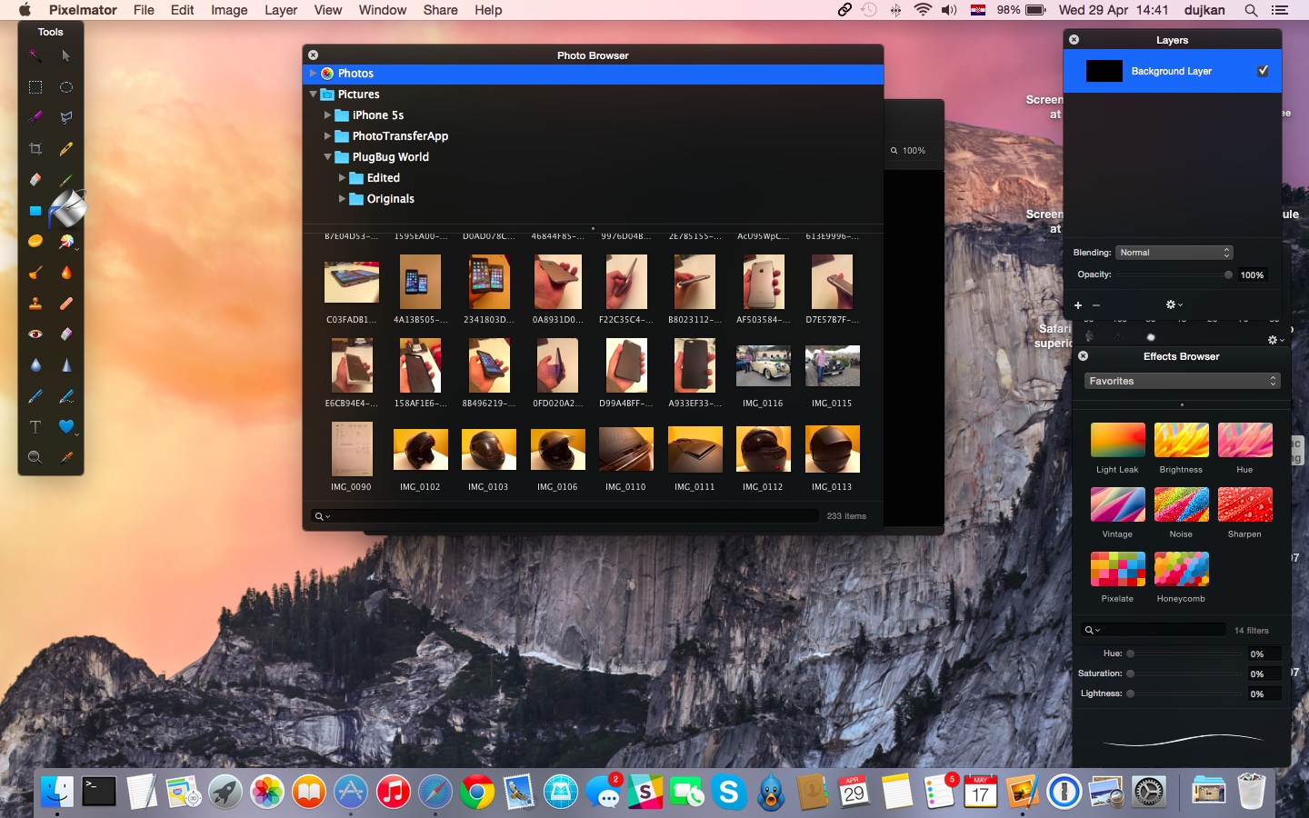 Pixelmator 3.3.2 for Mac Photos app support