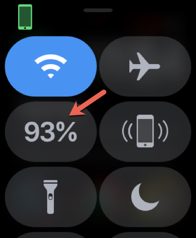 Apple Watch Battery Indicator