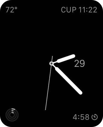 Apple Watch Timer Complication