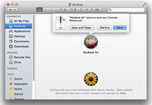 AirDrop Mac screenshot 001